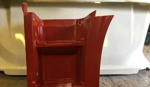 КАМАТЕК Щиток подножки левый (красный) камаз 5490 54901 - Боковая подножка для Грузовиков: фото 1