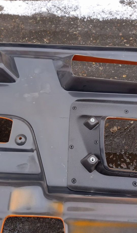 Новый Бампер для Грузовиков KAMAZ Бампер на Камаз 6520 белый облицовка буфера: фото 8