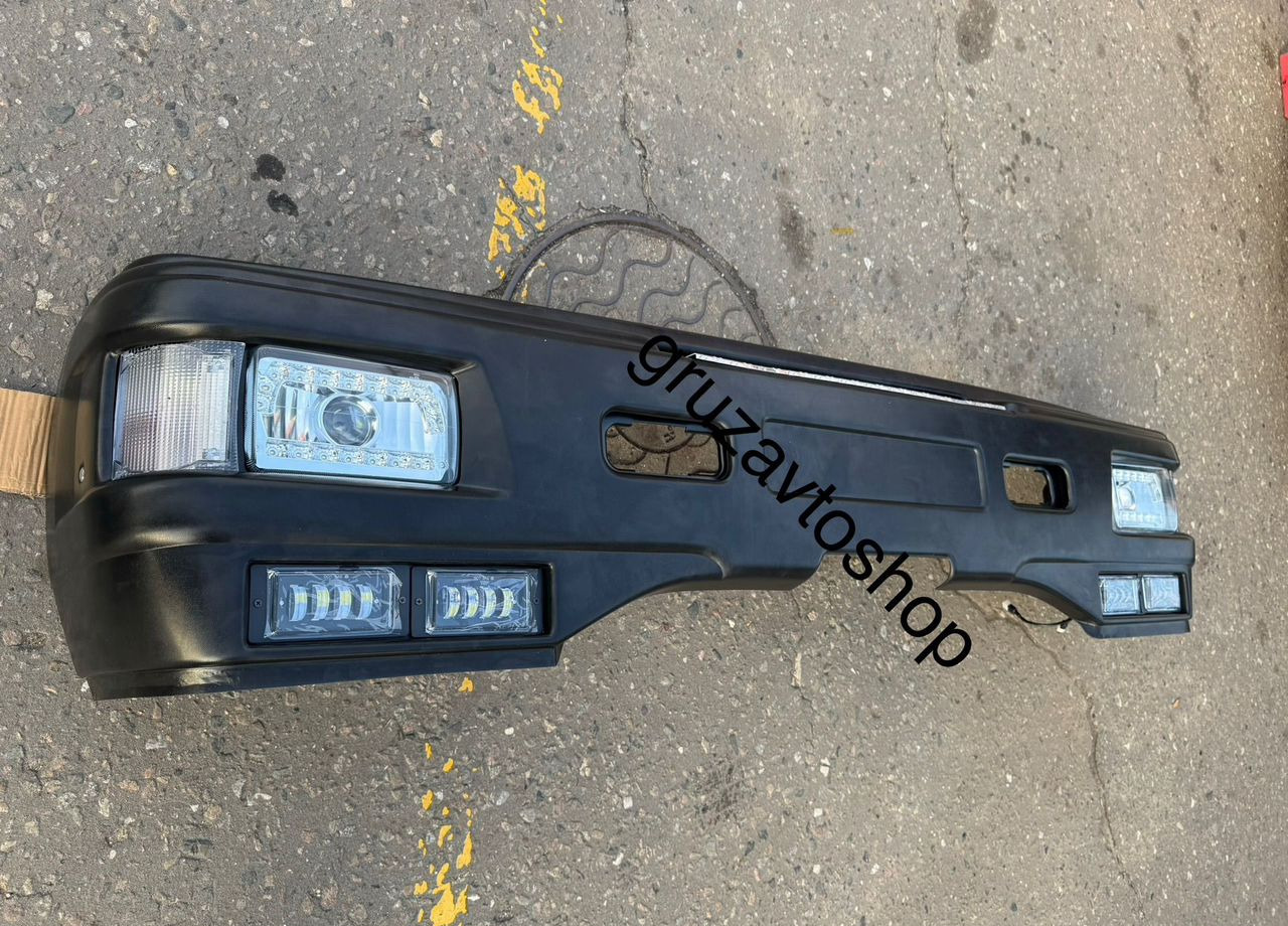 Новый Бампер для Грузовиков KAMAZ Бампер на камаз-65115 в сборе с фара с птф LED: фото 7 Новый Бампер для Грузовиков KAMAZ Бампер на камаз-65115 в сборе с фара с птф LED: фото 7