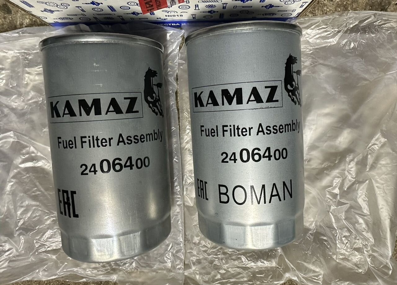 KAMAZ Фильтр топливный камаз евро-2,3,4,5 UFI (2.шт.) - Топливный фильтр для Грузовиков: фото 3 KAMAZ Фильтр топливный камаз евро-2,3,4,5 UFI (2.шт.) - Топливный фильтр для Грузовиков: фото 3