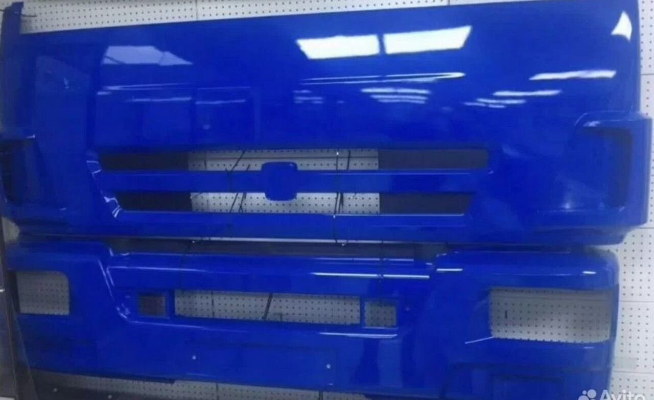 KAMAZ Капот и бампер 65115,65117 на рестайлинг кабина - Капот для Грузовиков: фото 1