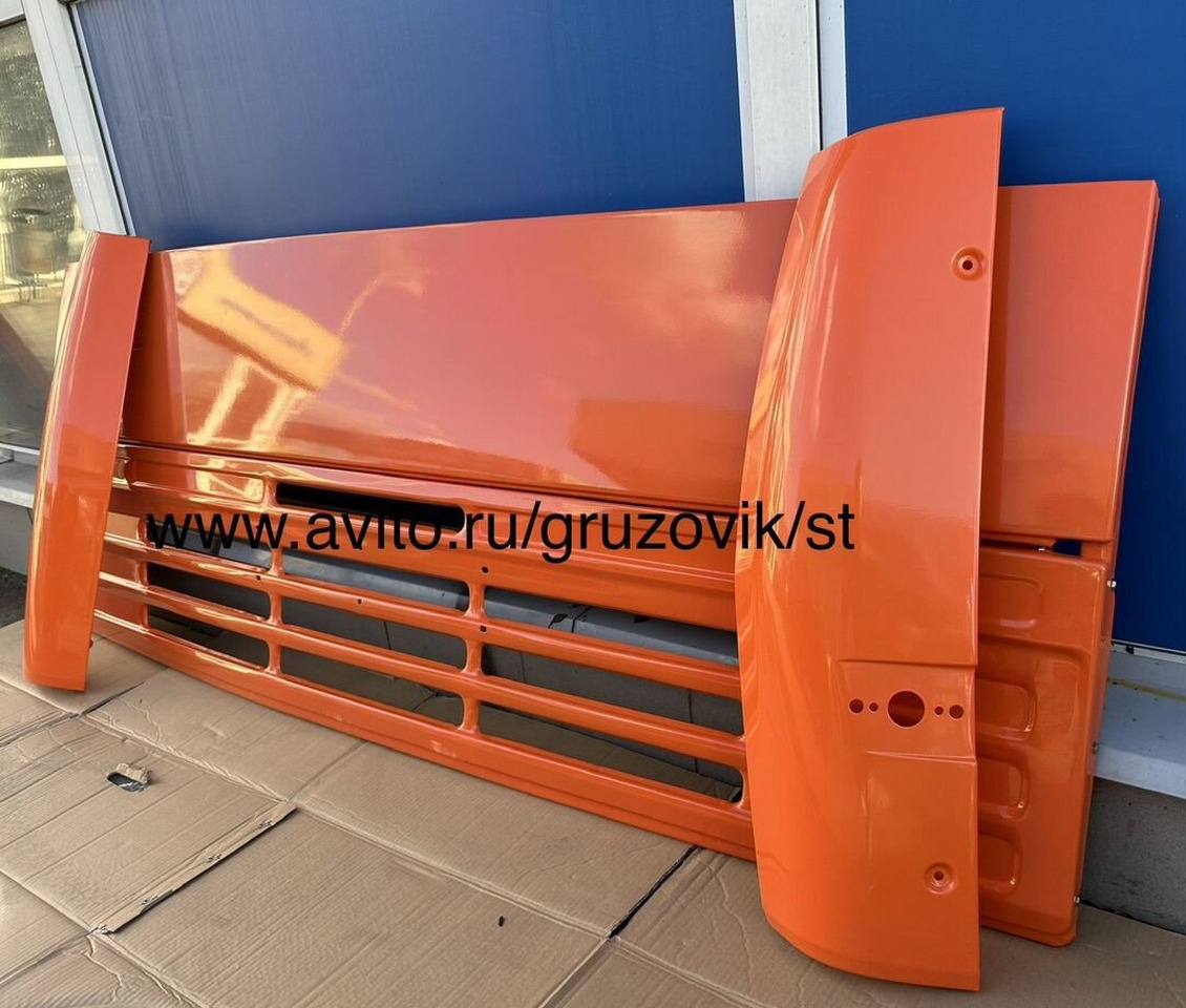 KAMAZ Капот на камаз с обтекателем в сборе железный - Капот для Грузовиков: фото 1 KAMAZ Капот на камаз с обтекателем в сборе железный - Капот для Грузовиков: фото 1