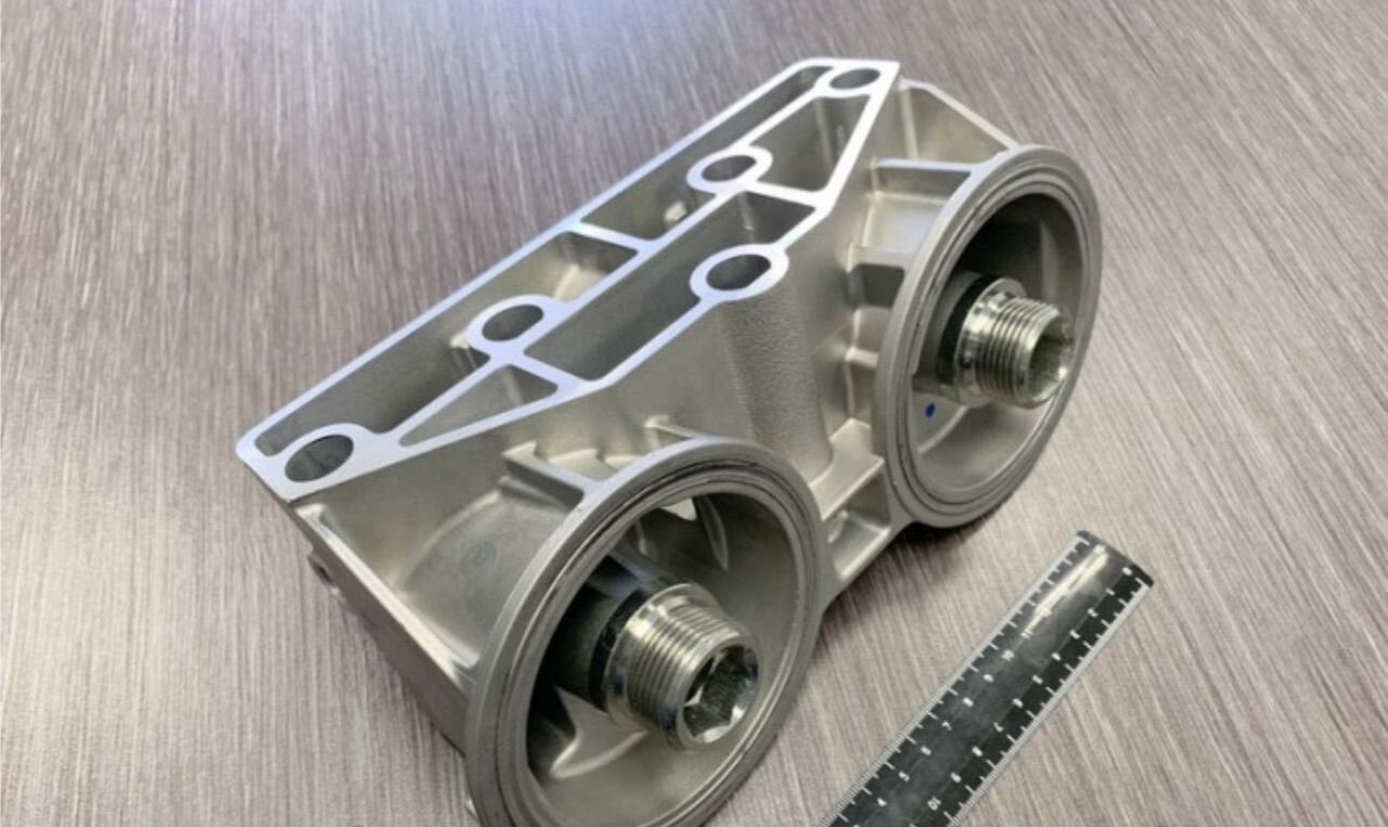 KAMAZ Крышка (корпус) масляного фильтра (фгом) евро-5 - Масляный фильтр для Грузовиков: фото 1 KAMAZ Крышка (корпус) масляного фильтра (фгом) евро-5 - Масляный фильтр для Грузовиков: фото 1