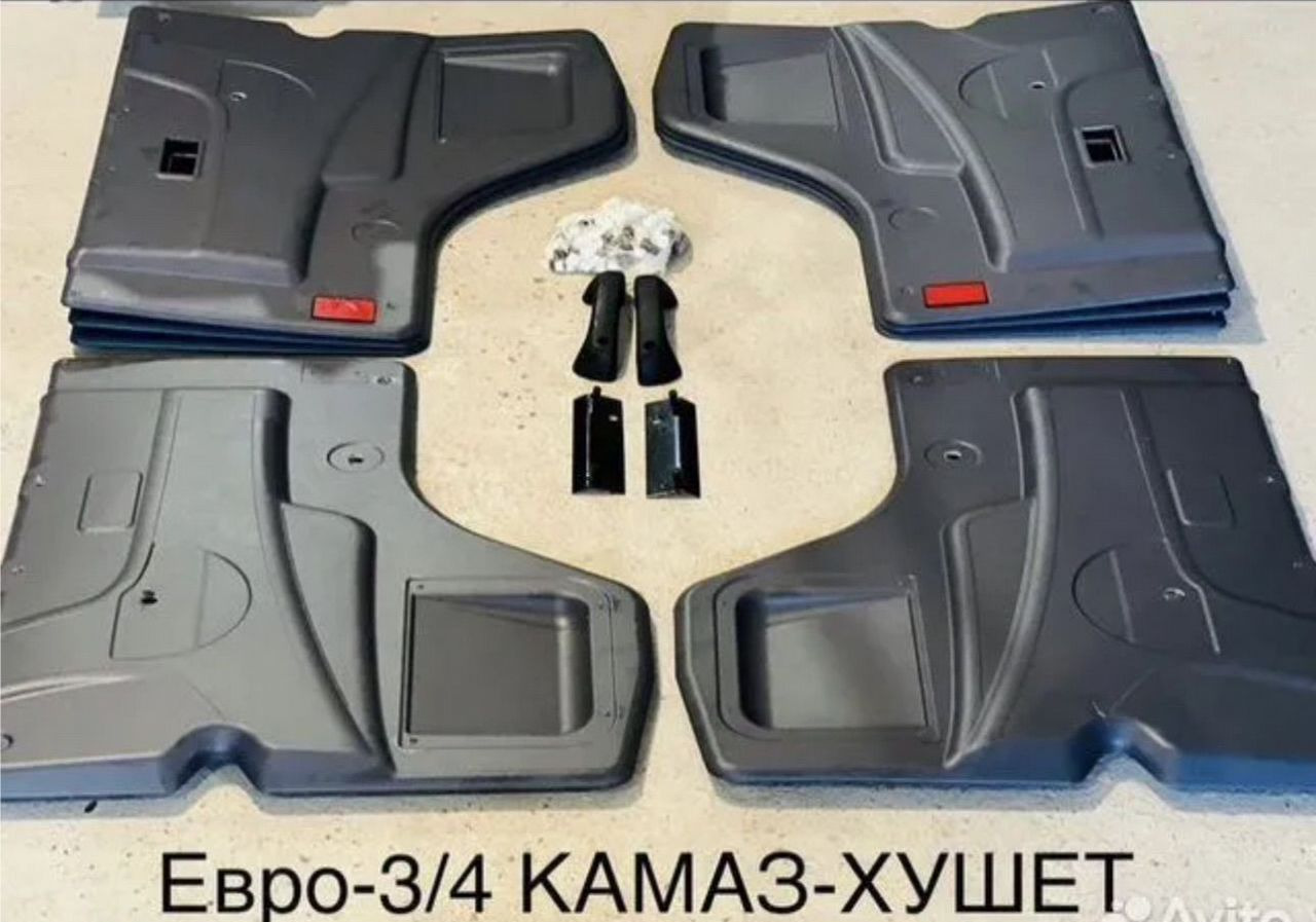 KAMAZ Обшивка двери камаз евро (коротки ручка, к-т, 2шт) - Дверь и запчасти для Грузовиков: фото 1 KAMAZ Обшивка двери камаз евро (коротки ручка, к-т, 2шт) - Дверь и запчасти для Грузовиков: фото 1
