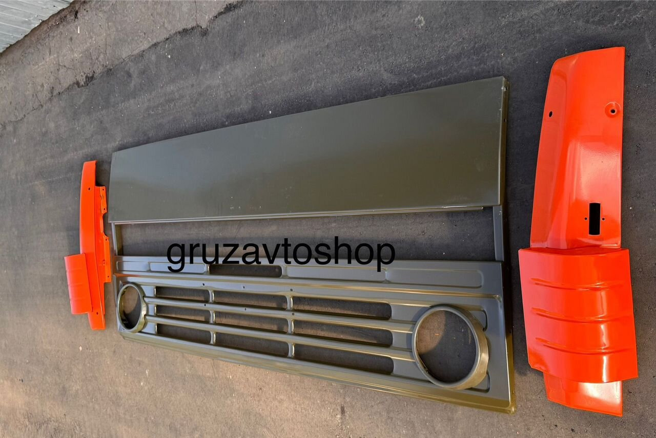 Новый Капот для Грузовиков KAMAZ Панель облицовки радиатора камаз в сборе (капот): фото 10