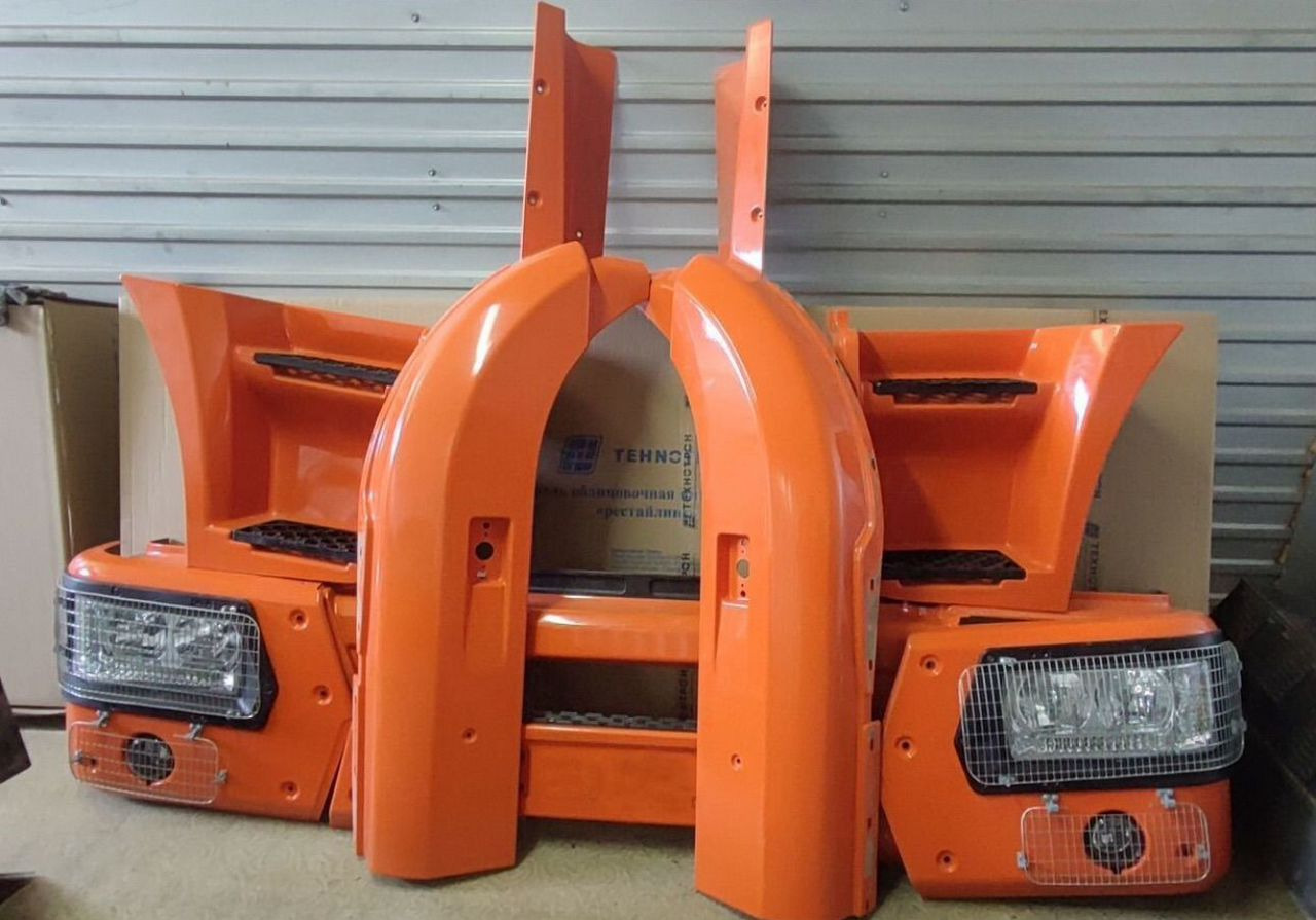 KAMAZ Рестайлинговый обвес с железом / на камаз - Кузов и экстерьер для Грузовиков: фото 1 KAMAZ Рестайлинговый обвес с железом / на камаз - Кузов и экстерьер для Грузовиков: фото 1