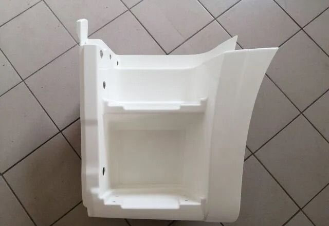 Новый Боковая подножка для Грузовиков KAMAZ Щиток камаз-5490 подножки левый (белый) технотрон: фото 1