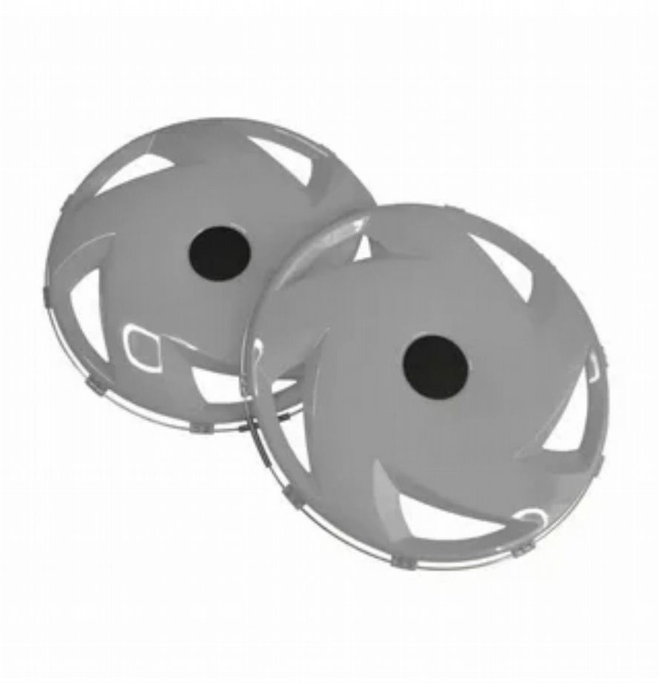 Колпак колеса (вентиля) передний серый R-22.5 2.шт - Колесный диск для Грузовиков: фото 1 Колпак колеса (вентиля) передний серый R-22.5 2.шт - Колесный диск для Грузовиков: фото 1