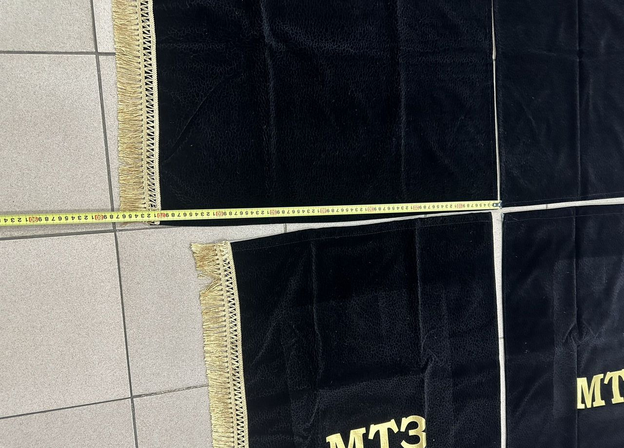 Новый Кабина и интерьер для Грузовиков Комплект штор мтз (7 предметов) ткань велюр: фото 6