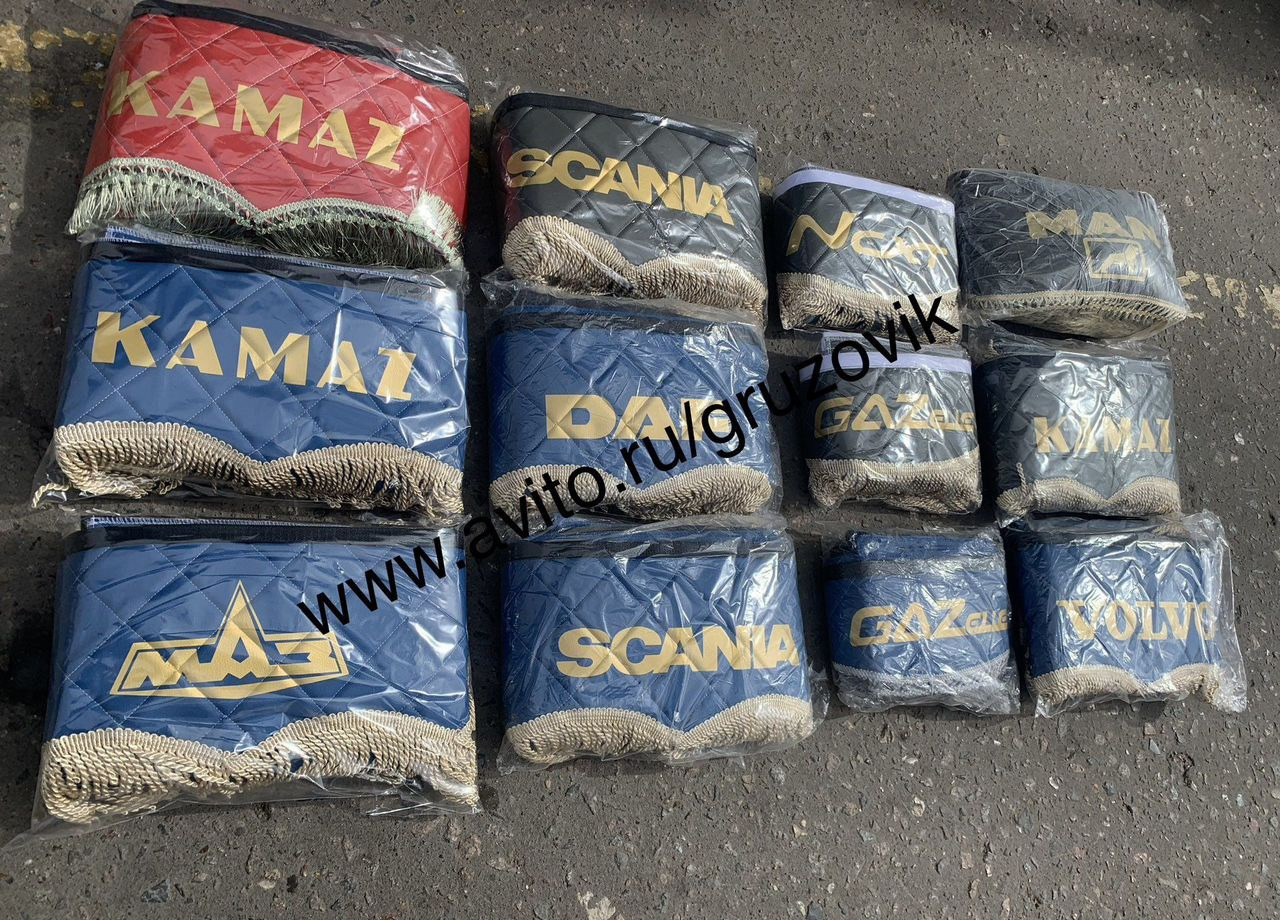 Ламбрекен двухсторонний + боковушка экокожа kamza - Кабина и интерьер для Грузовиков: фото 3 Ламбрекен двухсторонний + боковушка экокожа kamza - Кабина и интерьер для Грузовиков: фото 3