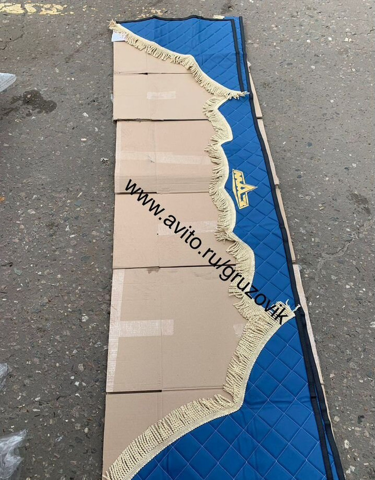 Ламбрекен двухсторонний + боковушка экокожа kamza - Кабина и интерьер для Грузовиков: фото 5 Ламбрекен двухсторонний + боковушка экокожа kamza - Кабина и интерьер для Грузовиков: фото 5