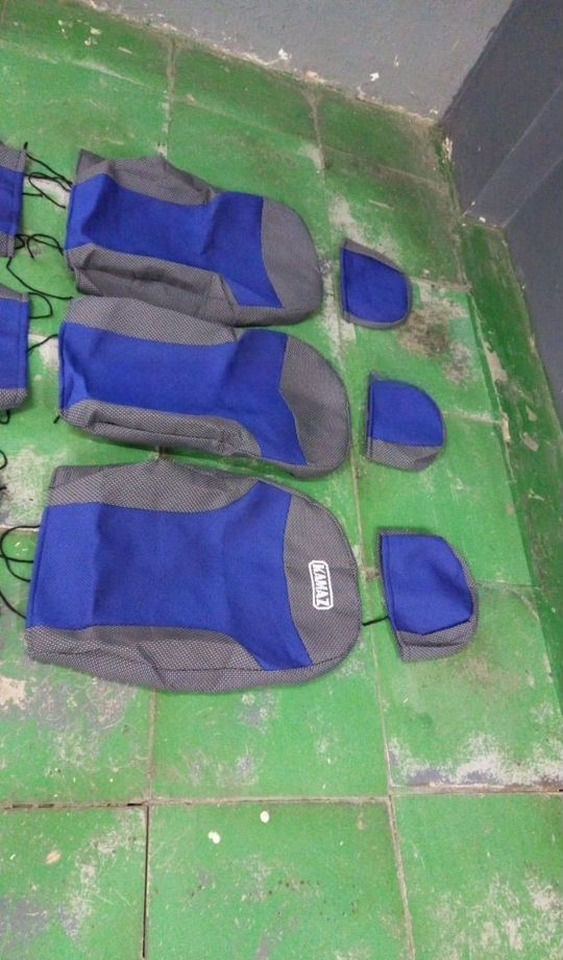 Mercedes-Benz Чехол на 3.шт сидения камаз комплект синий - Сиденье для Грузовиков: фото 2 Mercedes-Benz Чехол на 3.шт сидения камаз комплект синий - Сиденье для Грузовиков: фото 2