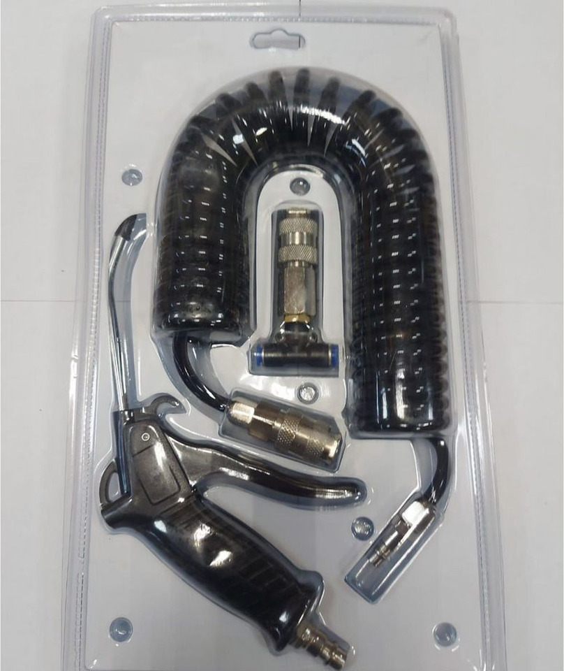 Набор для продува кабины, шланг 5м, быстросъёмный - Универсальная запчасть для Грузовиков: фото 1 Набор для продува кабины, шланг 5м, быстросъёмный - Универсальная запчасть для Грузовиков: фото 1