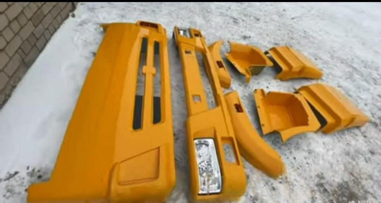 Обвес на камаз 4308/5308 (камазенок) желтый - Бампер для Грузовиков: фото 1 Обвес на камаз 4308/5308 (камазенок) желтый - Бампер для Грузовиков: фото 1