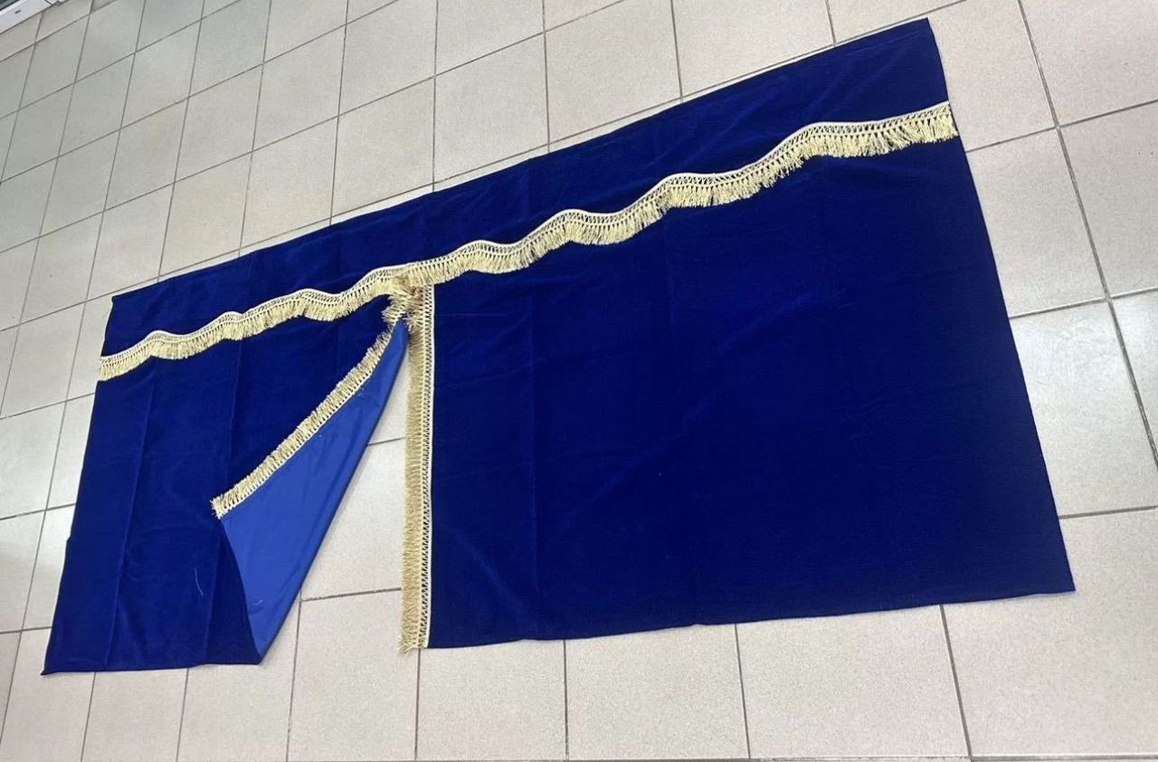 Шторы на спальник, низкая кабина (110*120) ткань - Кабина и интерьер для Грузовиков: фото 3 Шторы на спальник, низкая кабина (110*120) ткань - Кабина и интерьер для Грузовиков: фото 3