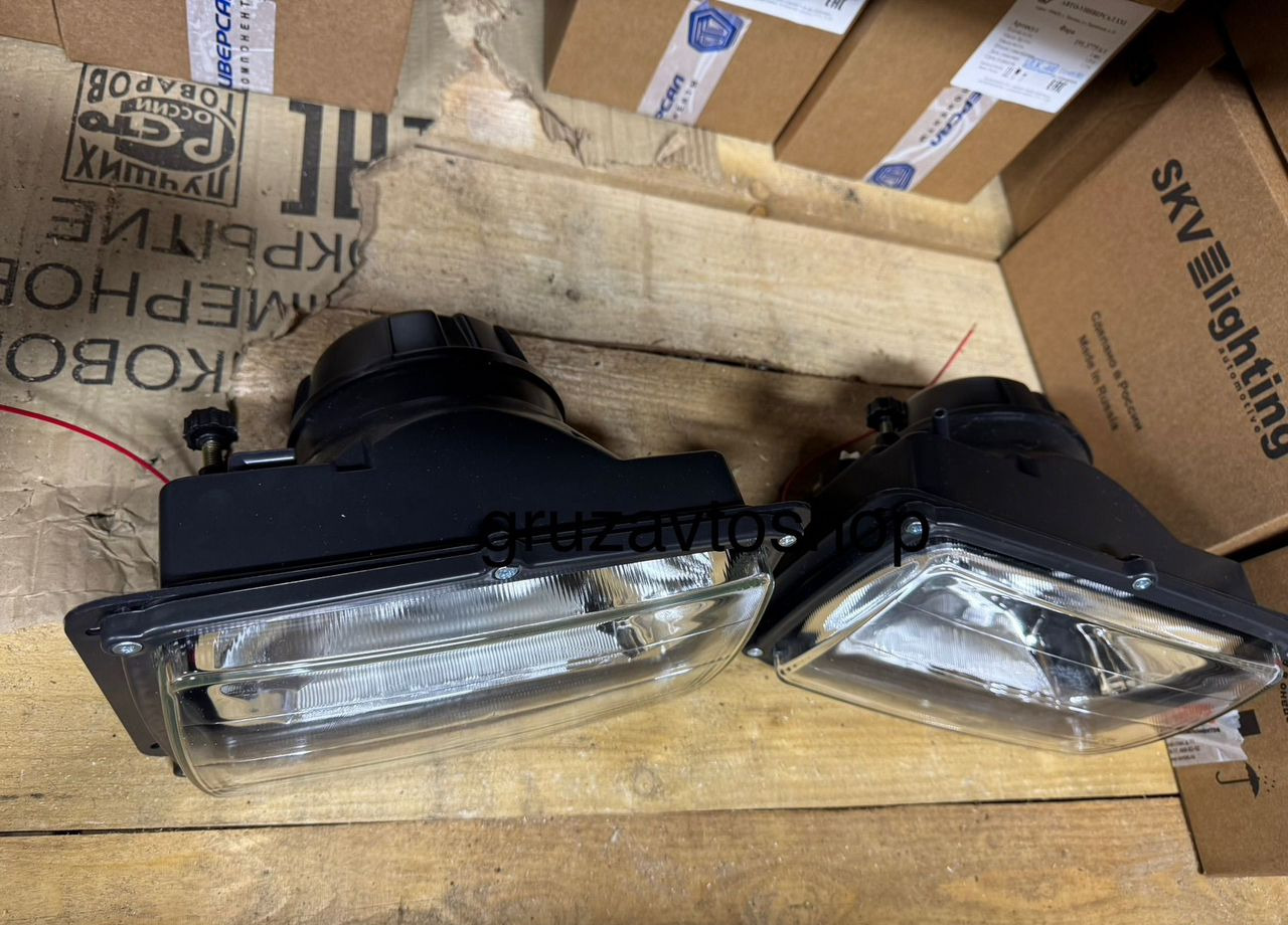 ТехАвтоСвет Фара маз, камаз, супер маз, (гладкое стекло) 2 шт - Передняя фара для Грузовиков: фото 4 ТехАвтоСвет Фара маз, камаз, супер маз, (гладкое стекло) 2 шт - Передняя фара для Грузовиков: фото 4