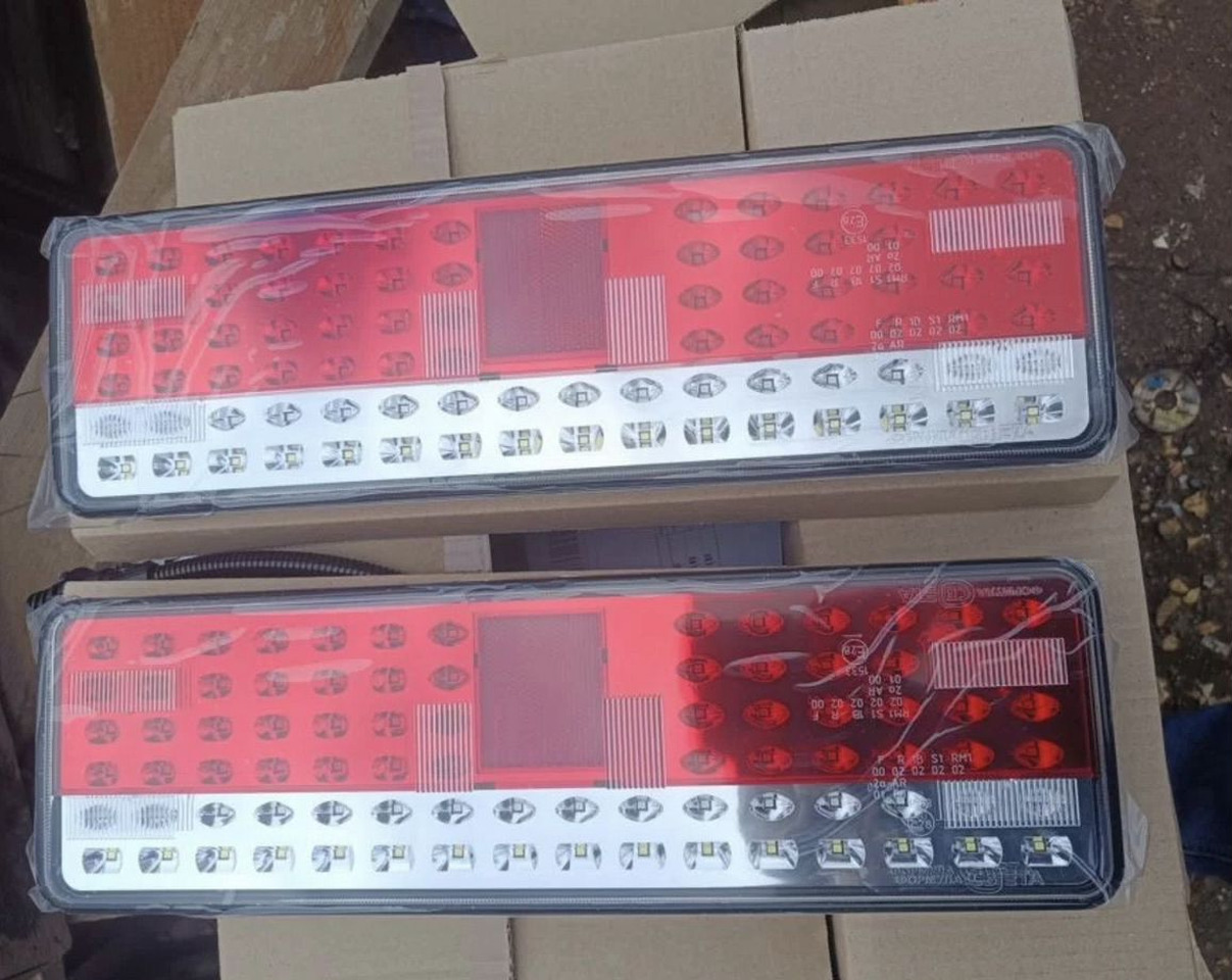 ТехАвтоСвет Фонарь задний евро правый+левый 12/24V, LED - Задний фонарь для Грузовиков: фото 1 ТехАвтоСвет Фонарь задний евро правый+левый 12/24V, LED - Задний фонарь для Грузовиков: фото 1