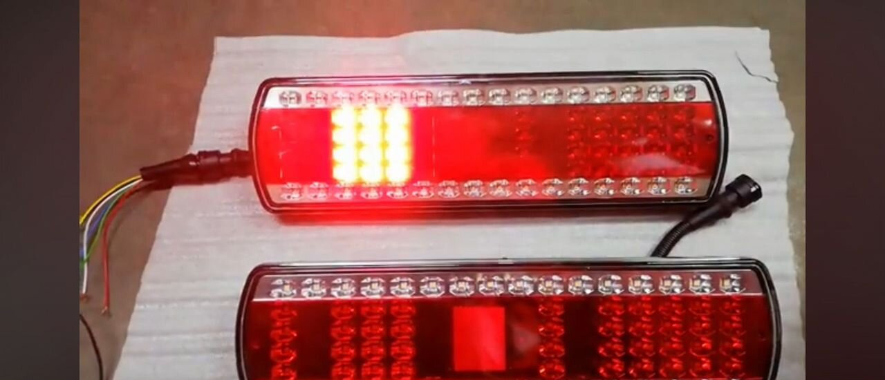 ТехАвтоСвет Фонарь задний светодиодные (с проводом) 2.шт - Задний фонарь для Грузовиков: фото 5 ТехАвтоСвет Фонарь задний светодиодные (с проводом) 2.шт - Задний фонарь для Грузовиков: фото 5