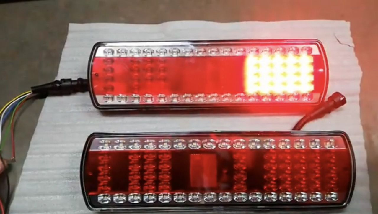 ТехАвтоСвет Фонарь задний светодиодные (с проводом) 2.шт - Задний фонарь для Грузовиков: фото 3 ТехАвтоСвет Фонарь задний светодиодные (с проводом) 2.шт - Задний фонарь для Грузовиков: фото 3