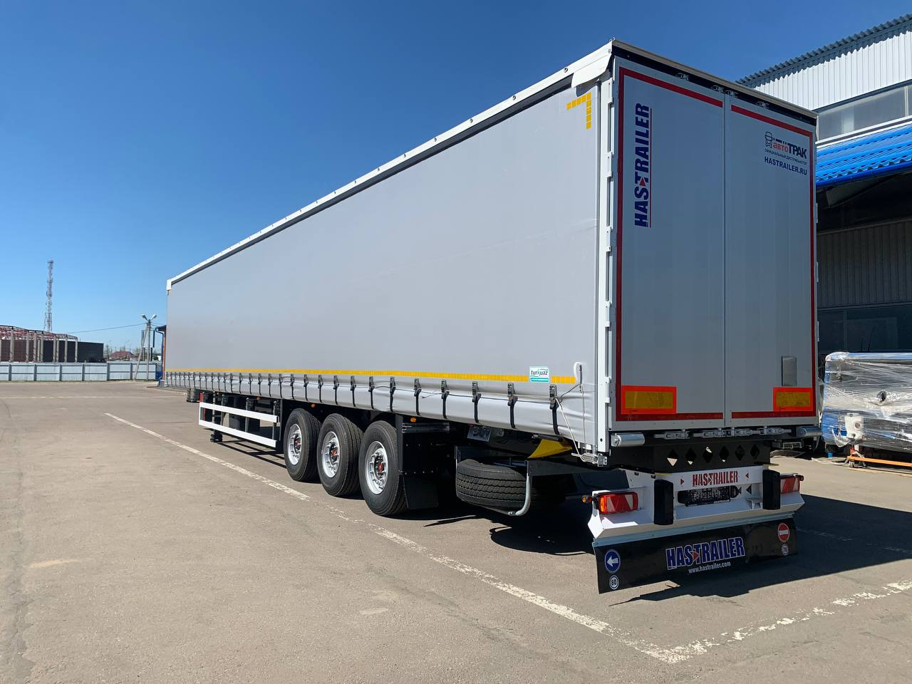 Hastrailer Hasliner - Тентованный полуприцеп: фото 5 Hastrailer Hasliner - Тентованный полуприцеп: фото 5