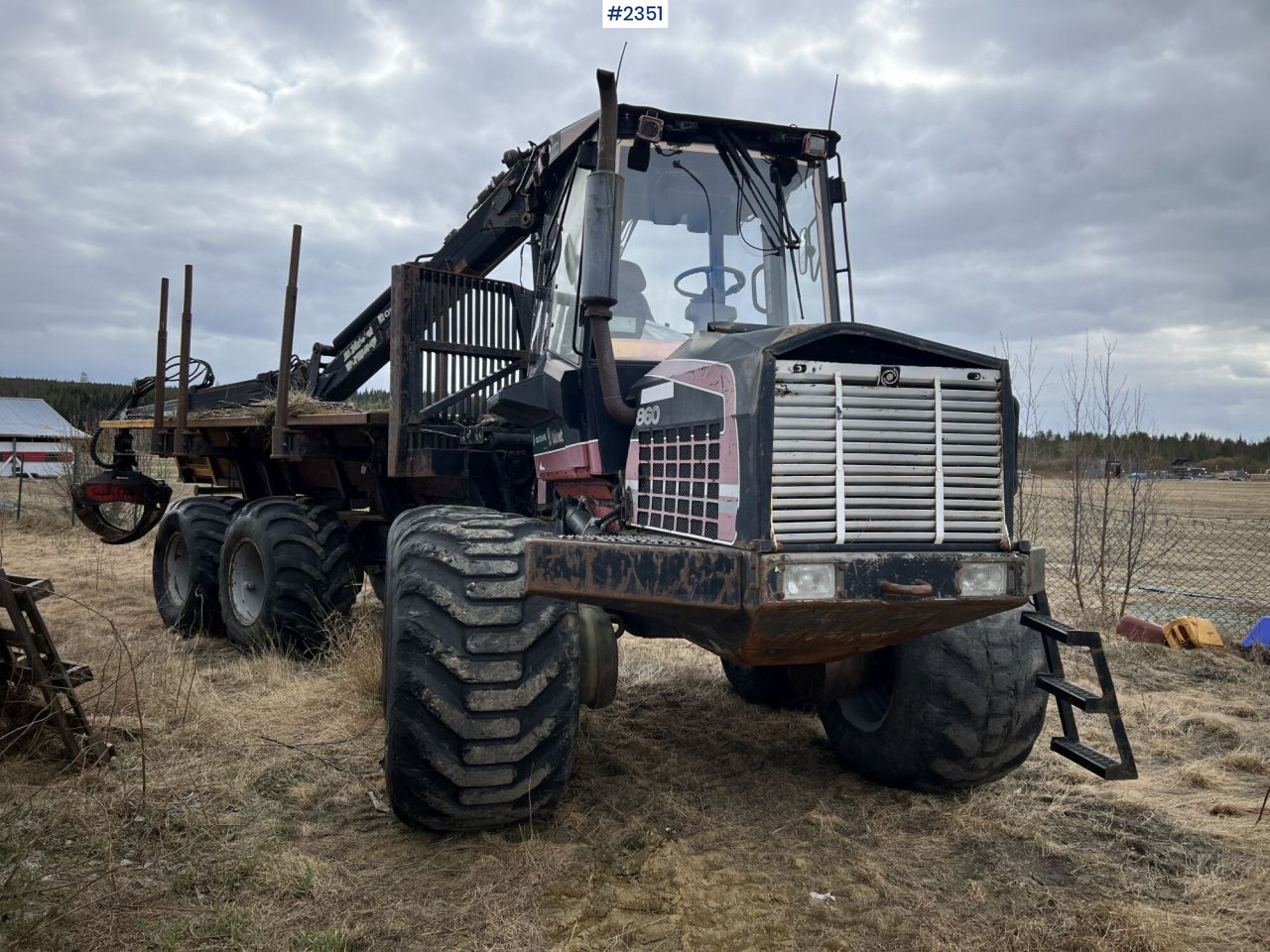 VALMET 860 FORWARDER - Форвардер: фото 2 VALMET 860 FORWARDER - Форвардер: фото 2