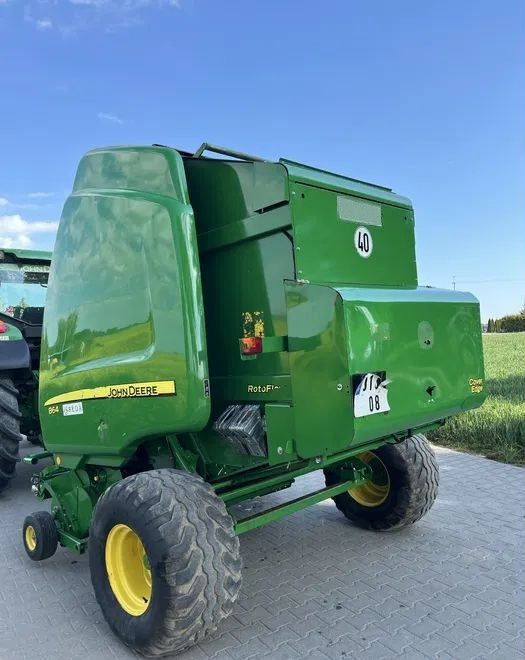 Пресс-подборщик рулонный John Deere 864: фото 6