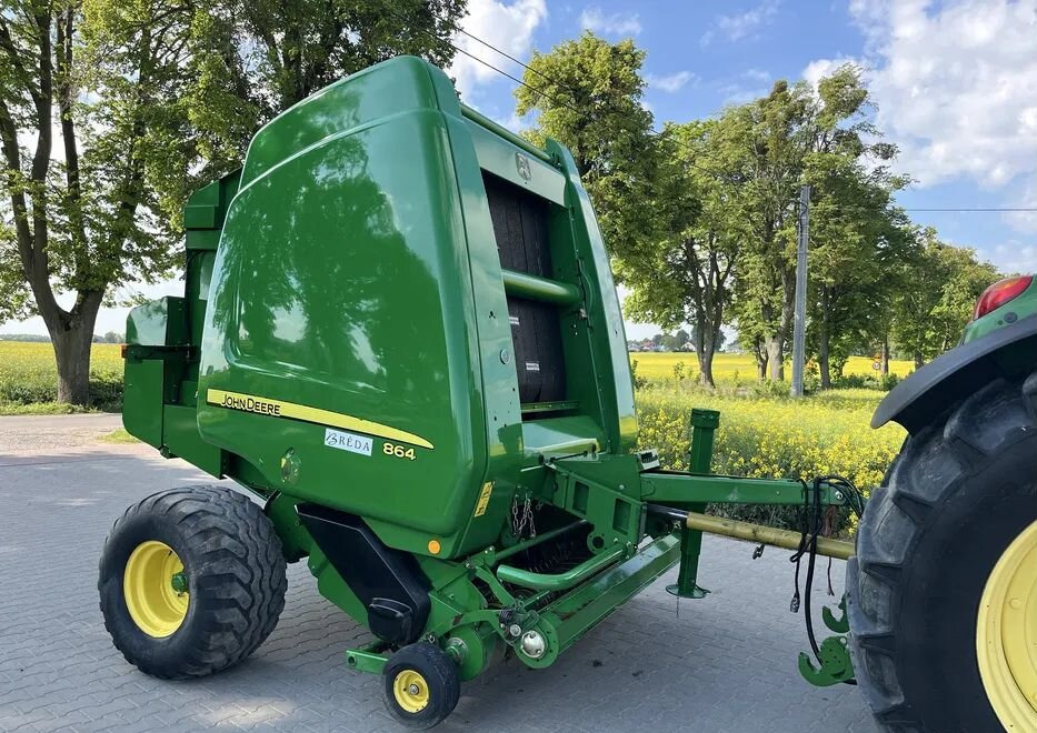 John Deere 864 - Пресс-подборщик рулонный: фото 1 John Deere 864 - Пресс-подборщик рулонный: фото 1