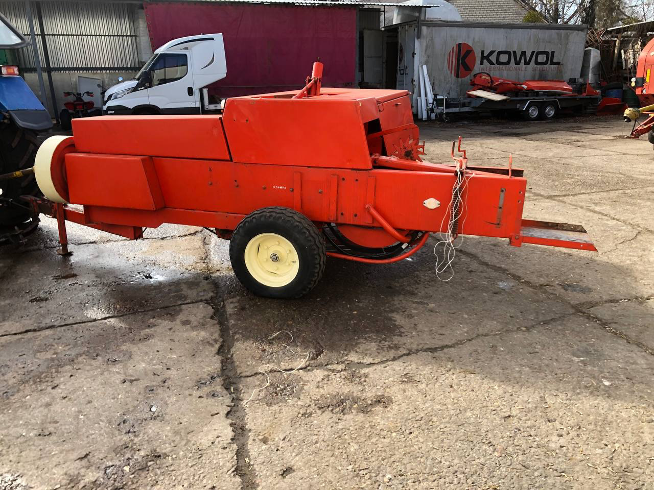 SIPMA Z 224/1 - Пресс-подборщик тюковый: фото 3 SIPMA Z 224/1 - Пресс-подборщик тюковый: фото 3