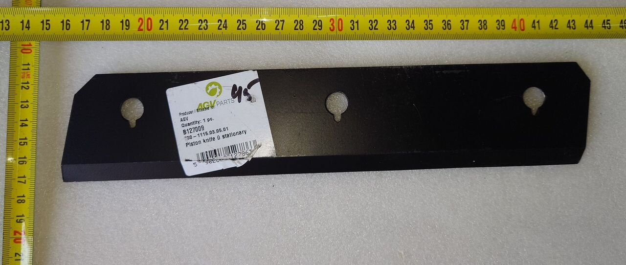 AGV Parts Нож поршня подвижный пресс-подборщика AP-45 - Запчасти для Сельскохозяйственной техники: фото 2 AGV Parts Нож поршня подвижный пресс-подборщика AP-45 - Запчасти для Сельскохозяйственной техники: фото 2