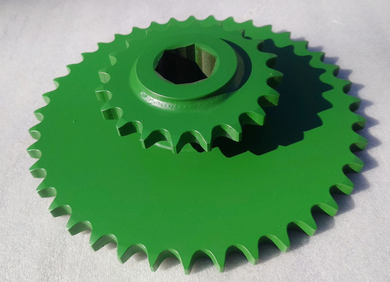 AGV Parts Звезда John Deere двойная Z20xZ40 t19,05 под шести - Запчасти для Сельскохозяйственной техники: фото 1 AGV Parts Звезда John Deere двойная Z20xZ40 t19,05 под шести - Запчасти для Сельскохозяйственной техники: фото 1