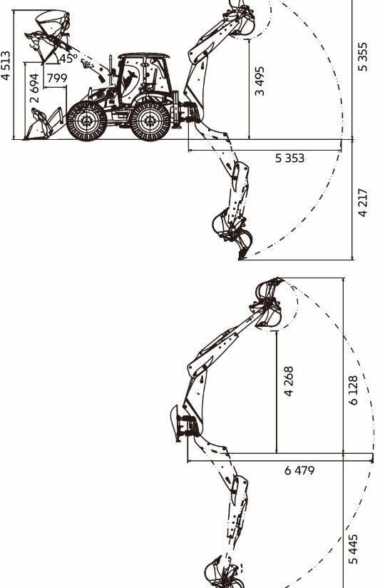 Новый Экскаватор-погрузчик Lonking 84C: фото 10