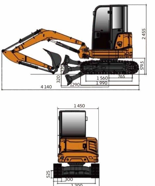 Новый Мини-экскаватор Lonking CDM6025: фото 13