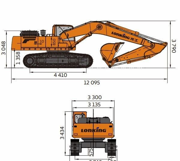 Lonking CDM6490 - Гусеничный экскаватор: фото 5 Lonking CDM6490 - Гусеничный экскаватор: фото 5