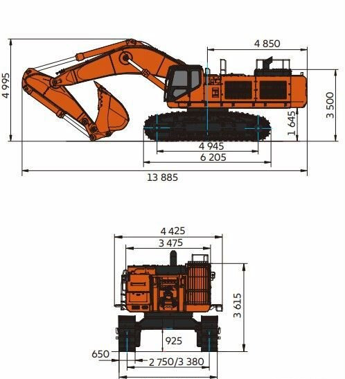 Lonking CDM6950 - Гусеничный экскаватор: фото 5 Lonking CDM6950 - Гусеничный экскаватор: фото 5