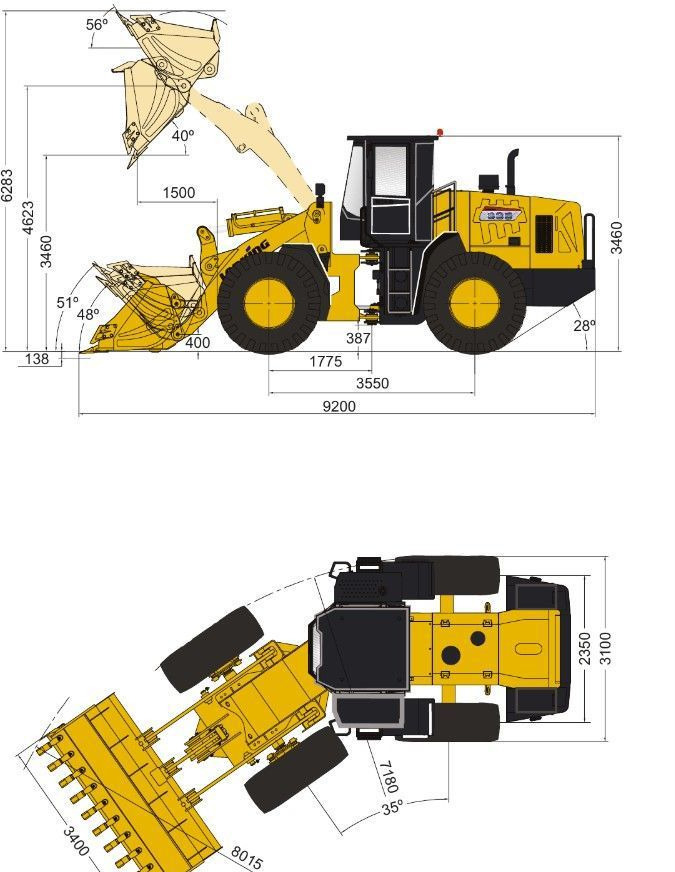 Новый Фронтальный погрузчик Lonking LG876G: фото 10