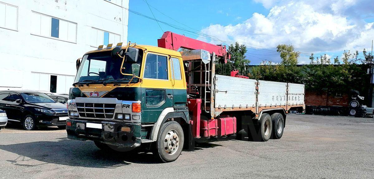 Hino FR - Автоманипулятор, Грузовик бортовой/ Платформа: фото 2 Hino FR - Автоманипулятор, Грузовик бортовой/ Платформа: фото 2