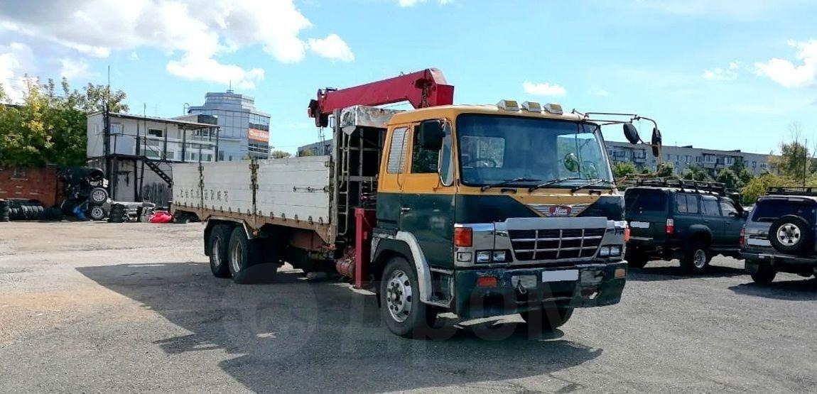 Hino FR - Автоманипулятор, Грузовик бортовой/ Платформа: фото 1 Hino FR - Автоманипулятор, Грузовик бортовой/ Платформа: фото 1