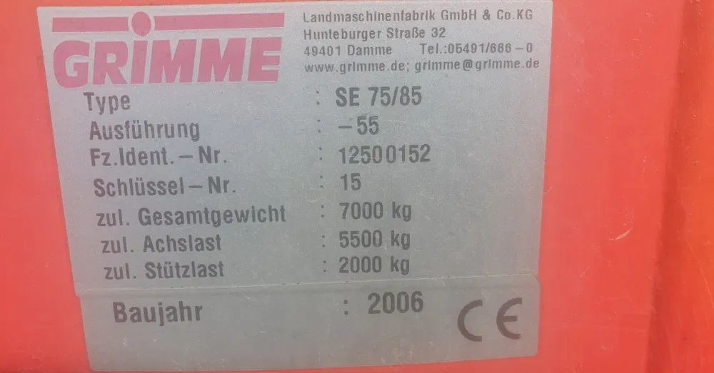Картофелеуборочный комбайн Grimme SE 75/85-55: фото 26