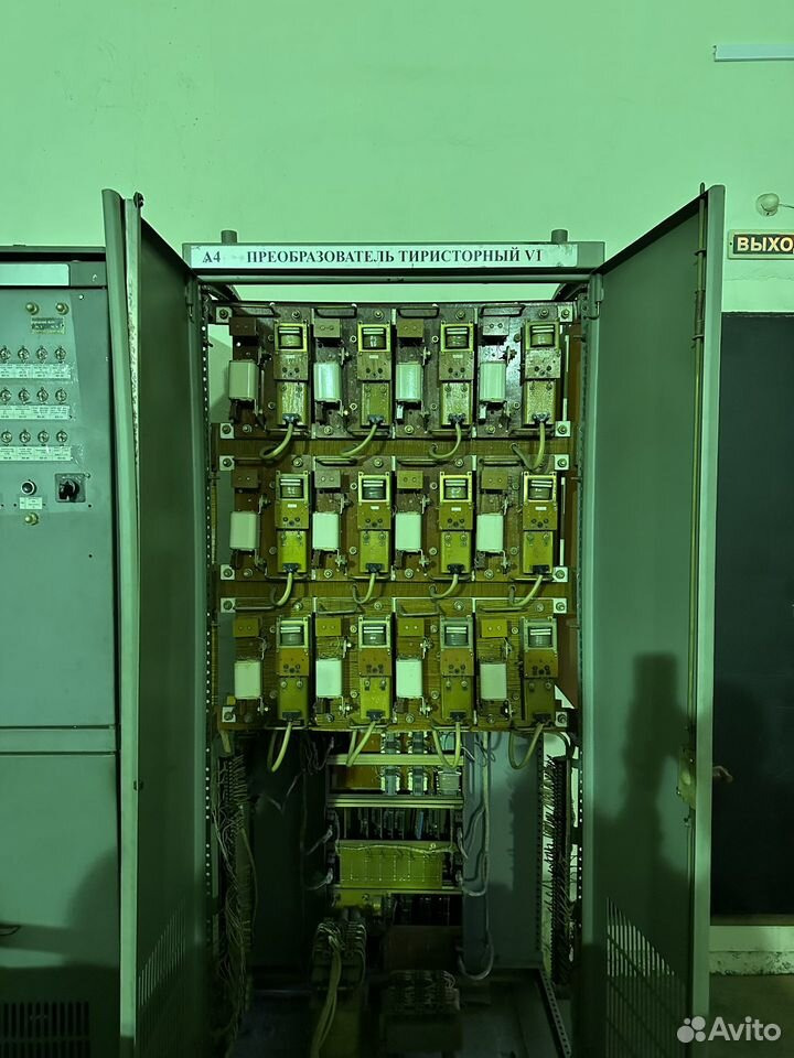 Шкафы системы тиристорного возбуждения гидрогенера - Промышленное оборудование: фото 1 Шкафы системы тиристорного возбуждения гидрогенера - Промышленное оборудование: фото 1