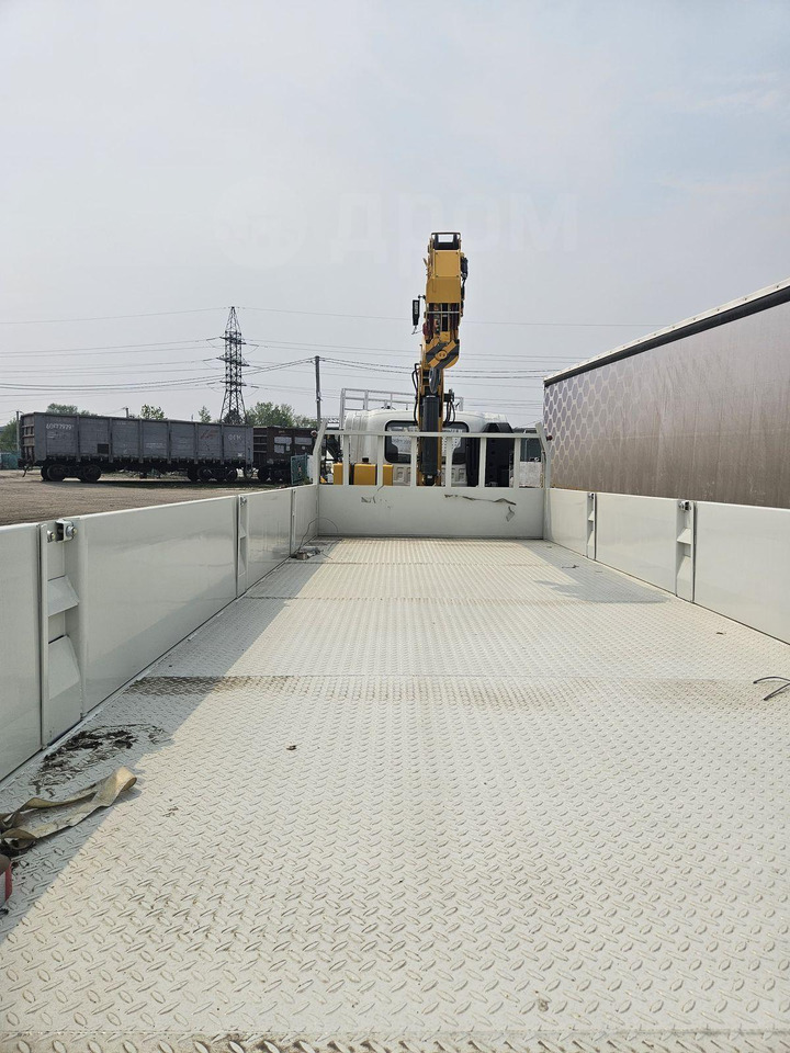 Новый Автоманипулятор, Грузовик бортовой/ Платформа Isuzu Giga: фото 6