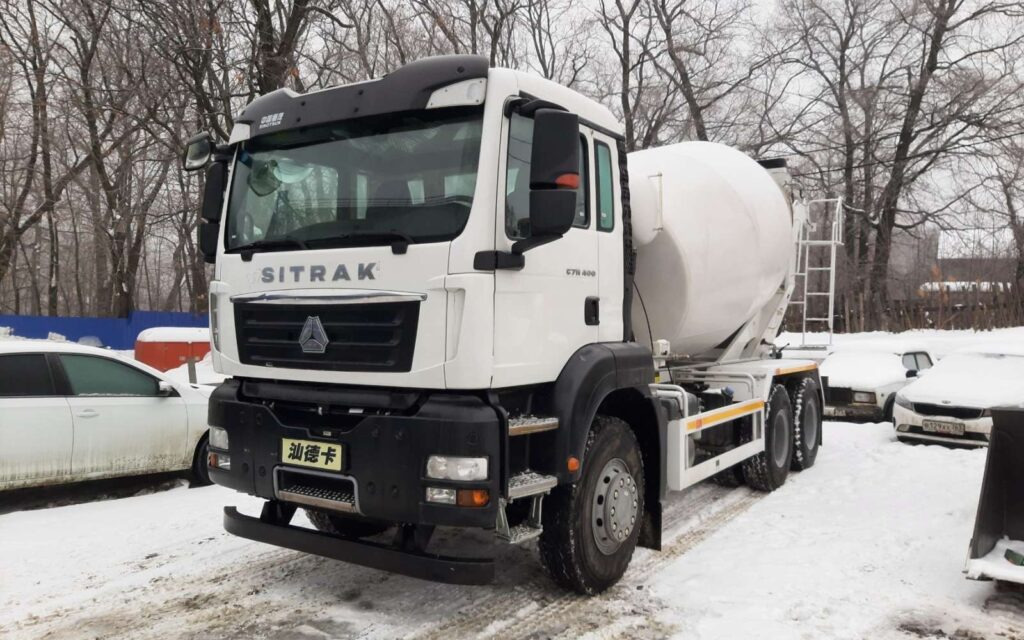 Автобетоносмеситель Автобетоносмеситель SITRAK C7H 10м3, 2025: фото 7