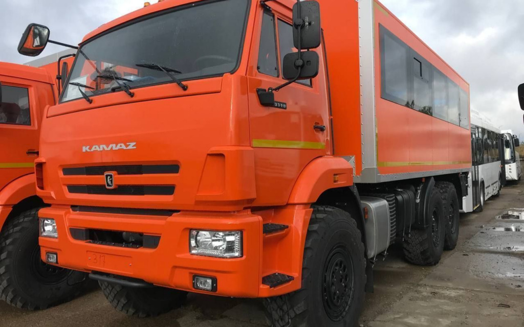 Вахтовый автобус КАМАЗ 43118 2025 - Автобус: фото 3 Вахтовый автобус КАМАЗ 43118 2025 - Автобус: фото 3