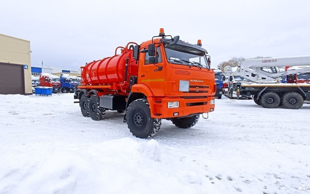 Грузовик с цистерной Автоцистерна АКН-10-ОД на шасси КАМАЗ 43118 10 м3 2025: фото 12