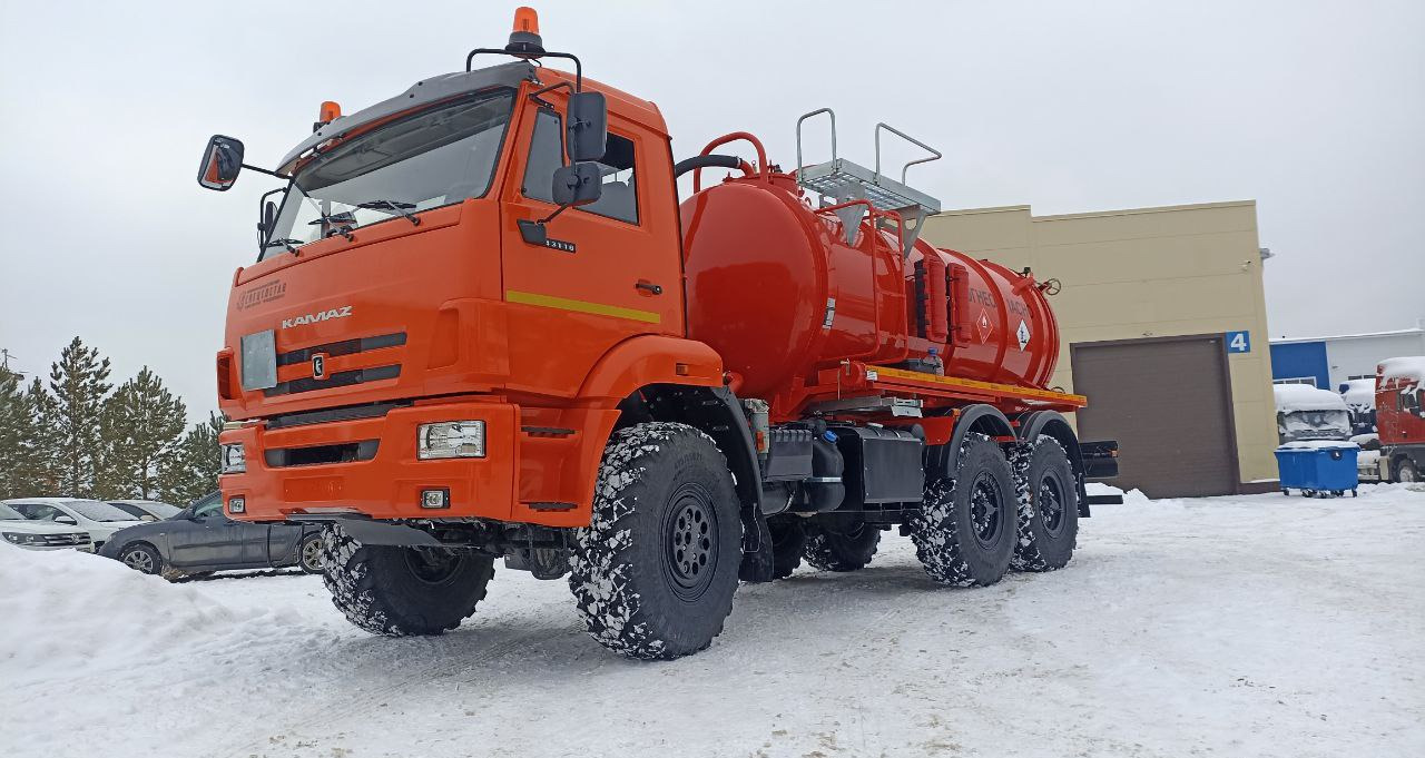 Новый Грузовик-цистерна Автоцистерна АКН-10-ОД на шасси КАМАЗ 43118 10 м3 2025: фото 10 Новый Грузовик-цистерна Автоцистерна АКН-10-ОД на шасси КАМАЗ 43118 10 м3 2025: фото 10