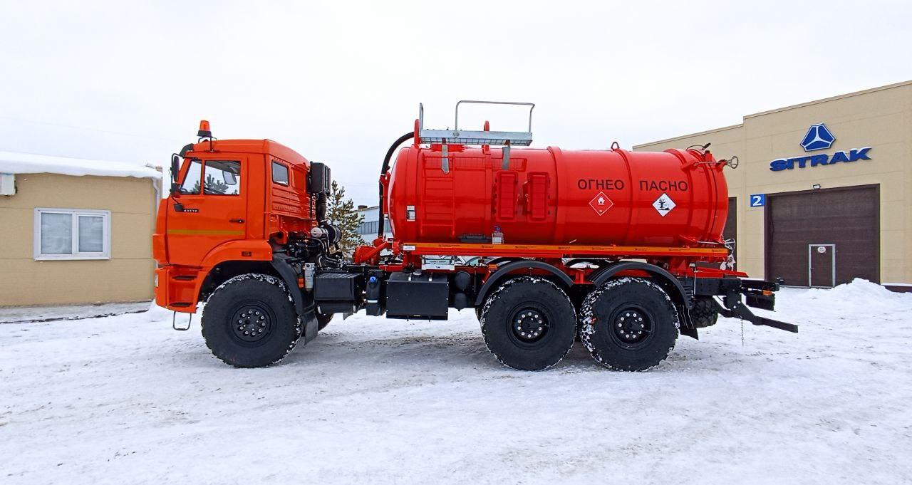 Новый Грузовик-цистерна Автоцистерна АКН-10-ОД на шасси КАМАЗ 43118 10 м3 2025: фото 7 Новый Грузовик-цистерна Автоцистерна АКН-10-ОД на шасси КАМАЗ 43118 10 м3 2025: фото 7