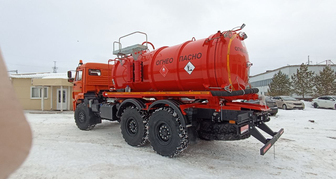 Новый Грузовик-цистерна Автоцистерна АКН-10-ОД на шасси КАМАЗ 43118 10 м3 2025: фото 6 Новый Грузовик-цистерна Автоцистерна АКН-10-ОД на шасси КАМАЗ 43118 10 м3 2025: фото 6