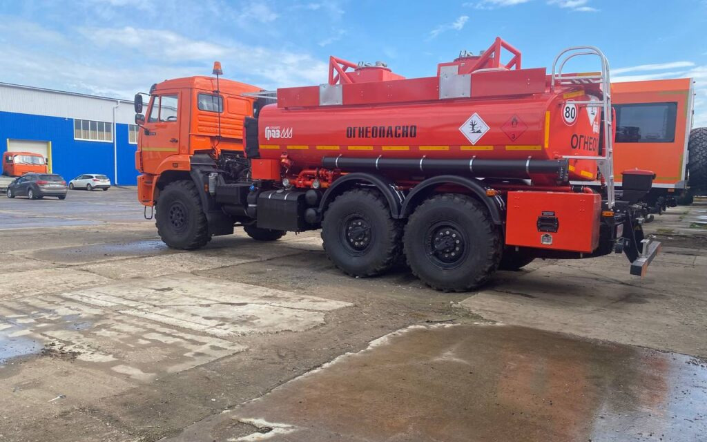 Грузовик с цистерной Автоцистерна КАМАЗ 5350-66 (D5), 2025: фото 12