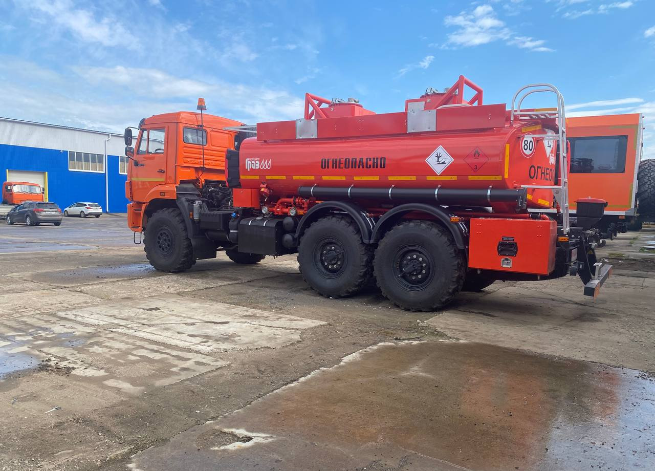 Новый Грузовик с цистерной Автоцистерна КАМАЗ 5350-66 (D5), 2025: фото 9