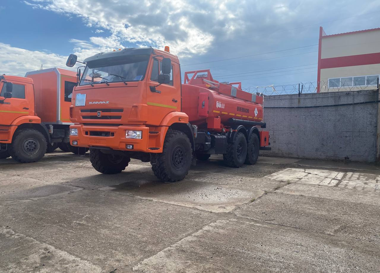 Новый Грузовик с цистерной Автоцистерна КАМАЗ 5350-66 (D5), 2025: фото 12
