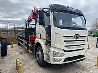 Бортовой грузовик FAW J6L 4х2 с КМУ Kanglir KS1256 2024 г - Бортовой грузовик/ Платформа, Автоманипулятор: фото 3 Бортовой грузовик FAW J6L 4х2 с КМУ Kanglir KS1256 2024 г - Бортовой грузовик/ Платформа, Автоманипулятор: фото 3